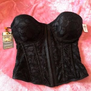 SOLD!!!Black corset new with tags